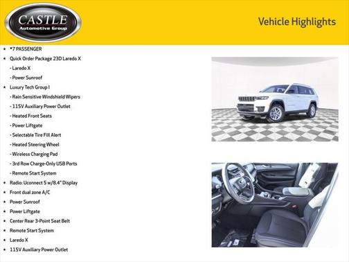 2025 Jeep Grand Cherokee L Laredo