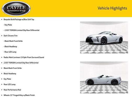 2024 Lexus LC 500 Base