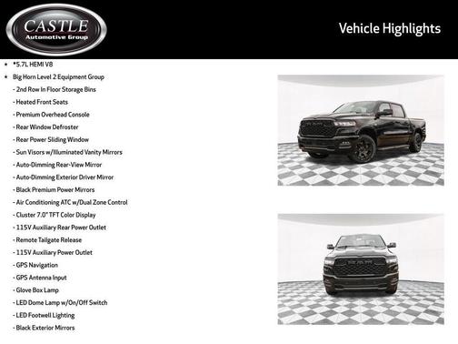 2026 RAM 1500 Big Horn/Lone Star