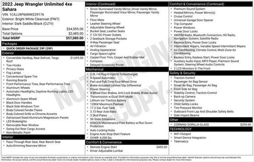 2022 Jeep Wrangler Unlimited 4xe Sahara