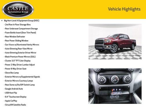 2022 RAM 1500 Big Horn/Lone Star