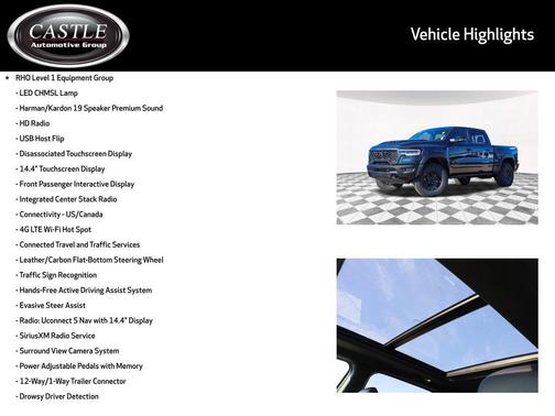 2026 RAM 1500 RHO Crew Cab 4x4 5'7' Box