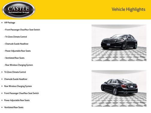 Aurora Black Pearl 2019 Kia K900 Luxury