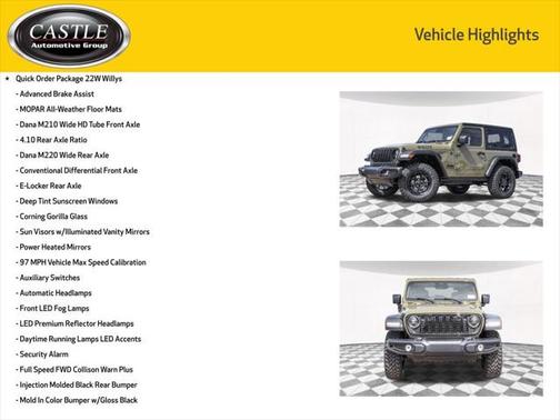 2025 Jeep Wrangler Willys