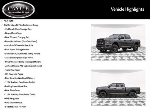 2025 RAM 2500 Big Horn Crew Cab 4x4 6'4' Box