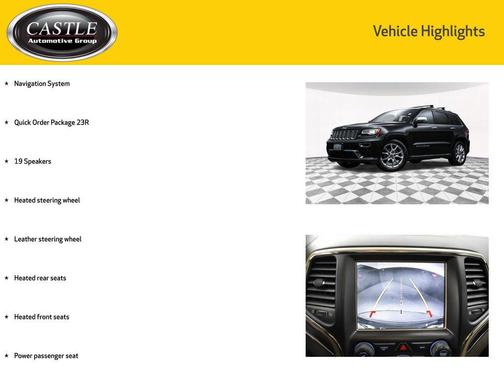 2014 Jeep Grand Cherokee Summit