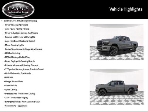 2026 RAM 2500 Laramie Crew Cab 4x4 6'4' Box