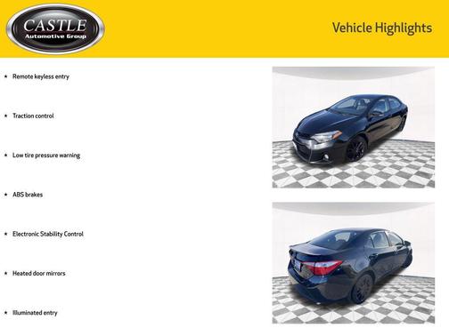 2016 Toyota Corolla S