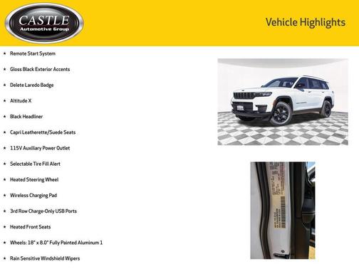 2025 Jeep Grand Cherokee L Altitude