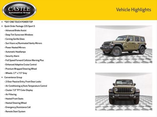 2025 Jeep Wrangler Sport S