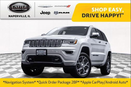Ivory 3-Coat 2021 Jeep Grand Cherokee Overland