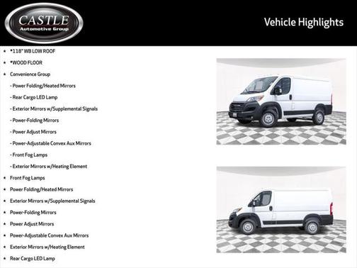 2025 RAM ProMaster 1500 Low Roof