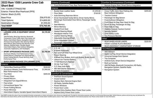 2023 RAM 1500 Laramie