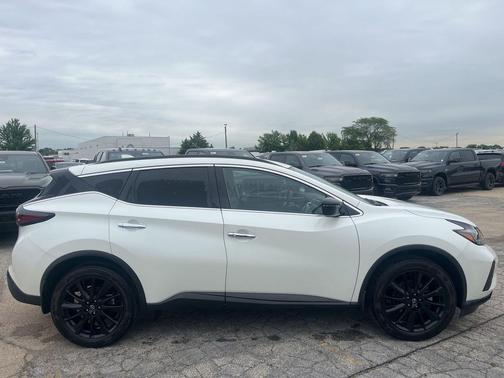 Pearl White Tricoat 2023 Nissan Murano SV Intelligent AWD