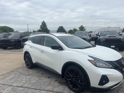 Pearl White Tricoat 2023 Nissan Murano SV Intelligent AWD