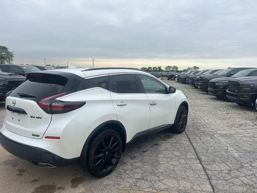 Pearl White Tricoat 2023 Nissan Murano SV Intelligent AWD