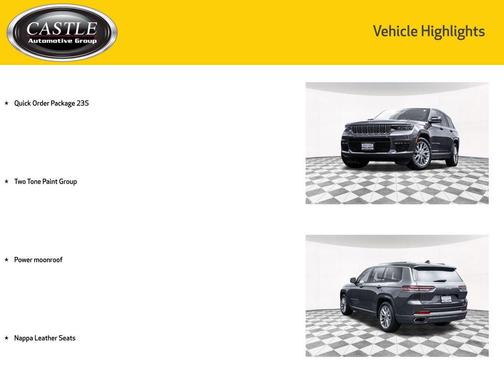 Baltic Gray Metallic Clearcoat 2023 Jeep Grand Cherokee L Summit