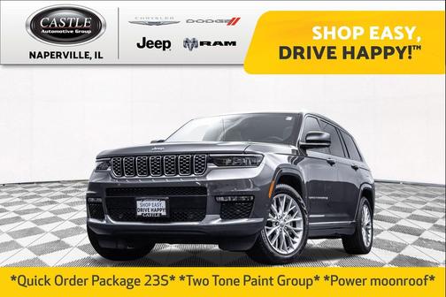 Baltic Gray Metallic Clearcoat 2023 Jeep Grand Cherokee L Summit