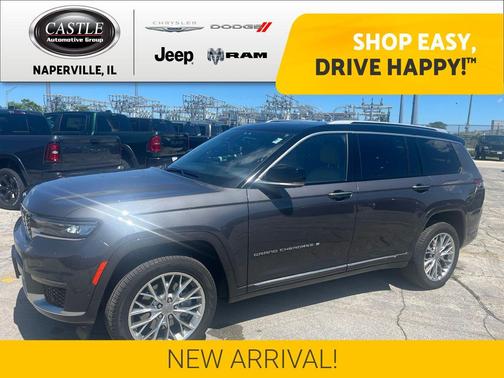 Baltic Gray Metallic Clearcoat 2023 Jeep Grand Cherokee L Summit