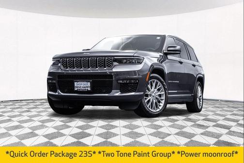 Baltic Gray Metallic Clearcoat 2023 Jeep Grand Cherokee L Summit