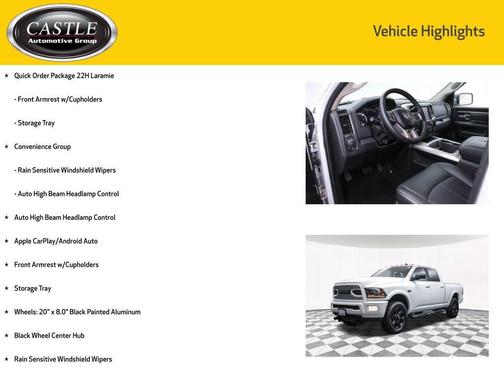 2018 RAM 2500 Laramie Crew Cab 4x4 6'4' Box