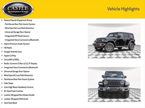 2025 Jeep Wrangler 4-Door Sahara 4x4