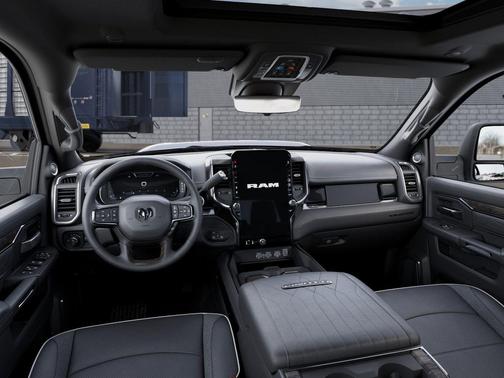 Ceramic Gray Clearcoat 2026 RAM 3500 Limited Mega Cab 4x4 6'4' Box