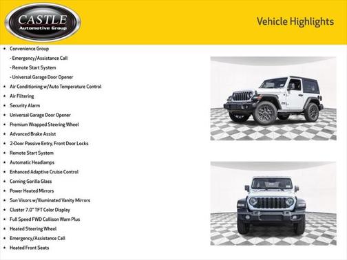 2025 Jeep Wrangler Sport S