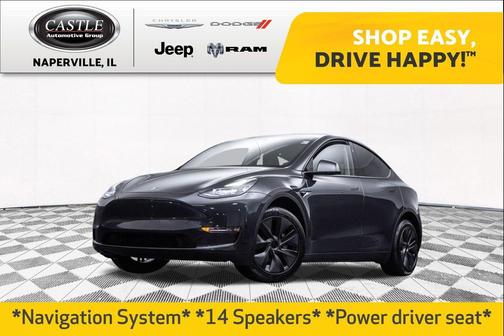 Stealth Grey 2024 Tesla Model Y Long Range Dual Motor All-Wheel Drive