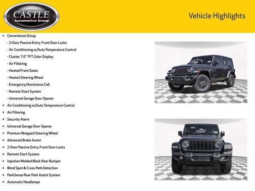 2025 Jeep Wrangler Sport S