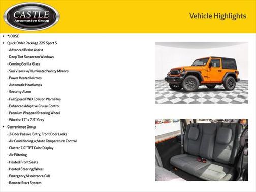 2025 Jeep Wrangler Sport S