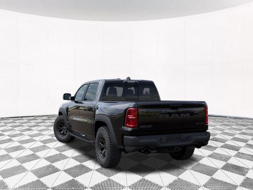 Diamond Black Crystal Pearlcoat 2026 RAM 1500 RHO Crew Cab 4x4 5'7' Box