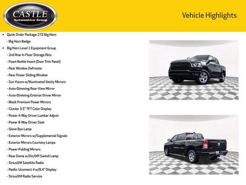 2021 RAM 1500 Big Horn/Lone Star