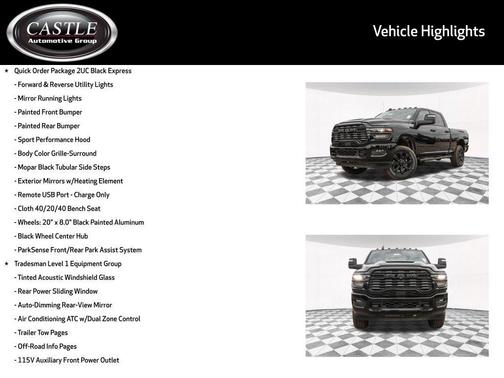 2026 RAM 2500 Tradesman