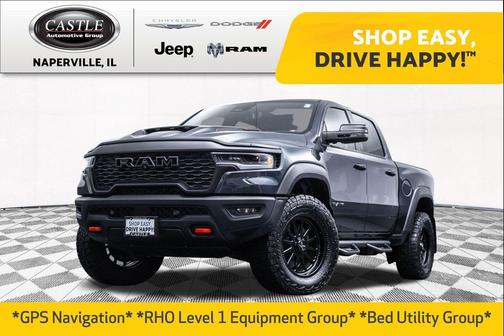 Forged Blue Metallic 2025 RAM 1500 RHO Crew Cab 4x4 5'7' Box