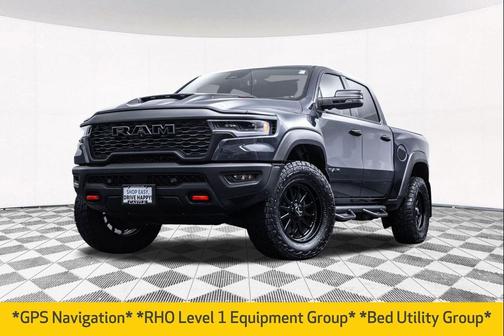 Forged Blue Metallic 2025 RAM 1500 RHO Crew Cab 4x4 5'7' Box
