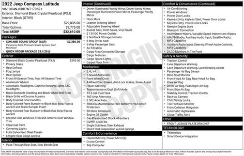 2022 Jeep Compass Latitude