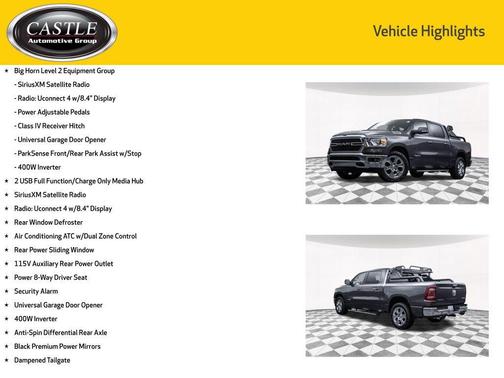 2020 RAM 1500 Big Horn/Lone Star