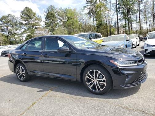 Black 2026 Volkswagen Jetta 1.5T Sport
