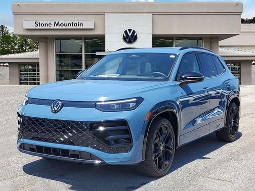 Blue 2026 Volkswagen Tiguan 2.0T SE R-Line Black