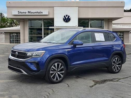 Dusk Blue Metallic 2023 Volkswagen Taos 1.5T SE