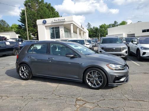 Indium Gray Metallic 2019 Volkswagen Golf R DCC & Navigation 4Motion