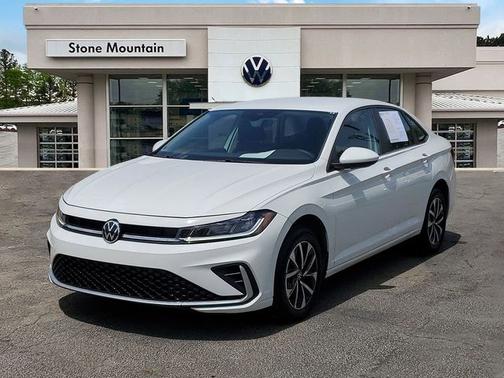Pure White 2025 Volkswagen Jetta 1.5T S