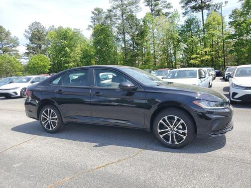 Black 2026 Volkswagen Jetta 1.5T Sport