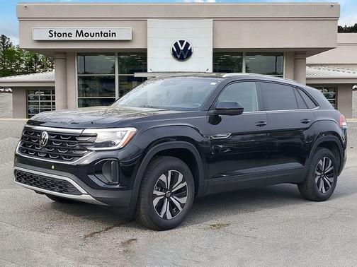 Black 2026 Volkswagen Atlas Cross Sport 2.0T SE