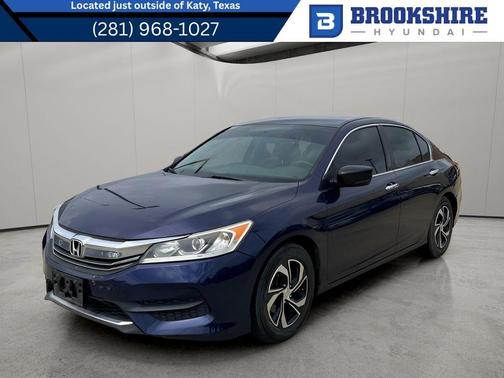 Obsidian Blue Pearl 2016 Honda Accord LX
