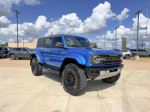 Velocity Blue Metallic 2024 Ford Bronco Raptor