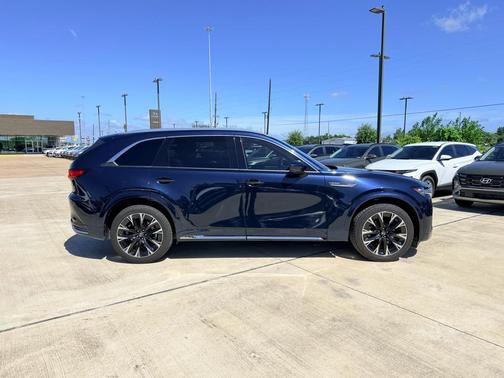 Deep Crystal Blue Mica 2024 Mazda CX-90 3.3 Turbo S Premium