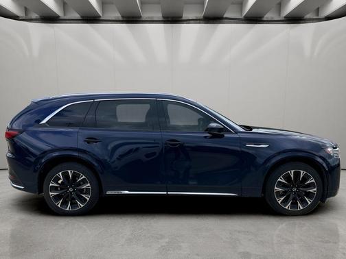 Deep Crystal Blue Mica 2024 Mazda CX-90 3.3 Turbo S Premium