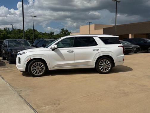 Hyper White 2020 Hyundai PALISADE Limited